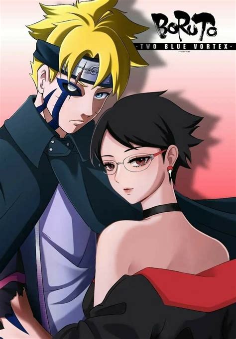 Pin De Kevin Fu En Boruto And Sarada Parejas De Anime Fotos De