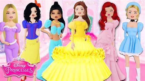 Disney Princess Challenge In Dress To Impress Youtube