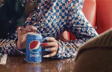 Cardi B S Super Bowl Pepsi Ad Nails Had Nearly 500 Swarovski Crystals On Them