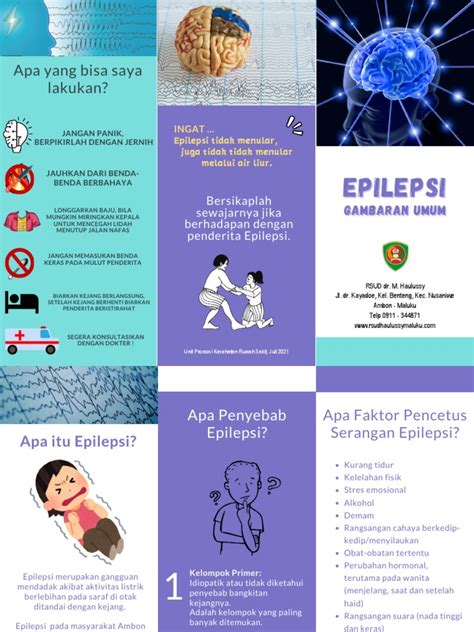 Leaflet Epilepsi Gambaran Umum Rsud Dr M Haulussy Pdf