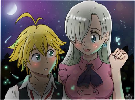 Meliodas And Elizabeth By Karola2712 On Deviantart