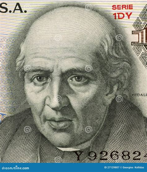 Miguel Hidalgo Y Costilla Portrait Stock Photo | CartoonDealer.com
