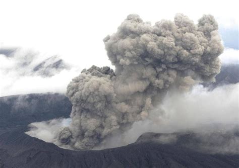 Volcano eruption in southern Japan causes flight cancellations - The ...