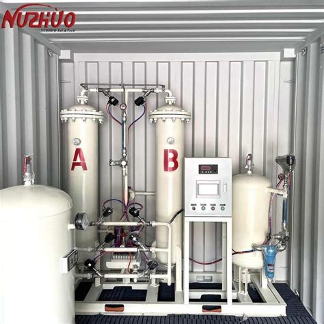 Nuzhuo Mobile Oxygen Stations With Gas Cylinder Filling Machine Psa