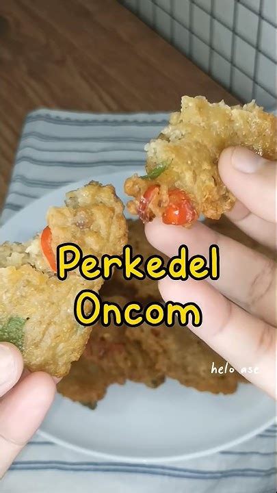 perkedel oncom bakwanoncom oncom resepmasakan resepmudah