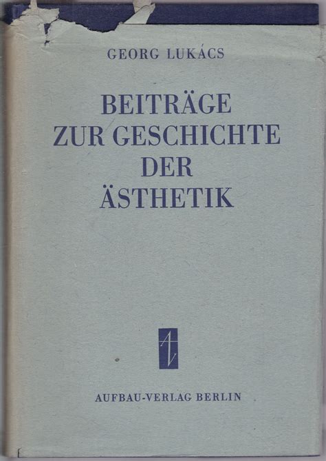 Geschichte Der Sthetik Zvab