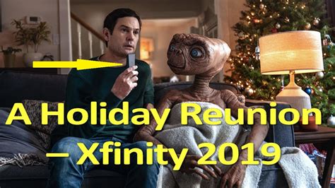 Et Returns To Earth For A Nostalgia Trip In Xfinity Holiday Reunion