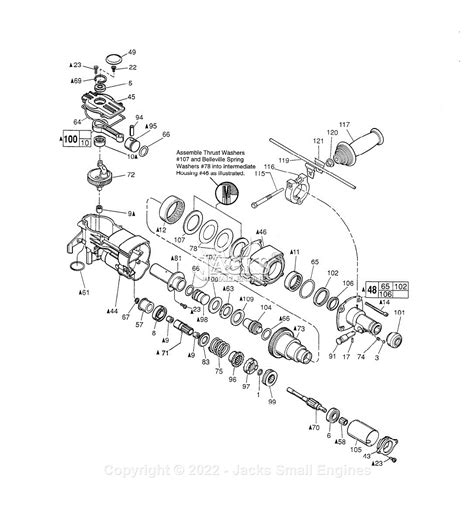 Milwaukee 5316 21 Serial 845b Thunderbolt Rotary Hammer Parts Parts