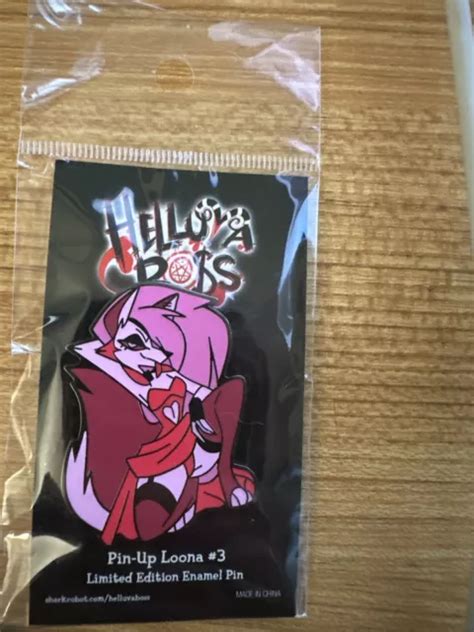 VIVZIEPOP HELLUVA BOSS Hazbin Hotel Pin Up Loona 3 Enamel Pin