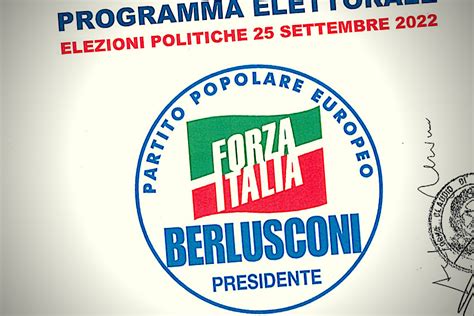 Il Testo Del Programma Di Forza Italia Pagella Politica