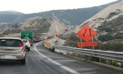 Se registra falla geológica en carretera Oaxaca Cuacnopalan