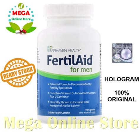 Fairhaven Health Fertilaid For Men 90 Kapsul Lazada Indonesia