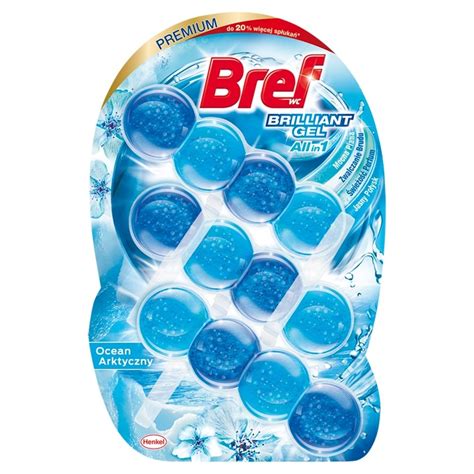 Bref Wc Brilliant Gel All In Zawieszka Myj Co Zapachowa Do Muszli Wc