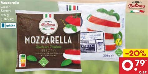 MONDO Italiano Mozzarella 125 G Angebot Bei Netto Marken Discount