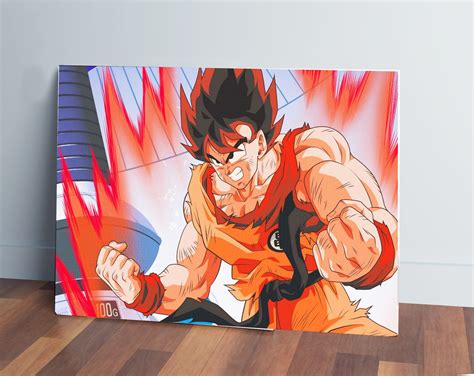 Cuadro Dragon Ball Z Goku364 5070 Mdf Memoestampados Memo Estampados