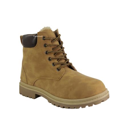 Botas de Homem cordão Estilo montanha Acolchoadas em torno do