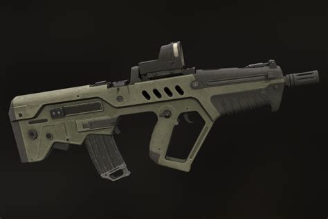 Tavor TAR-21 3D asset | CGTrader