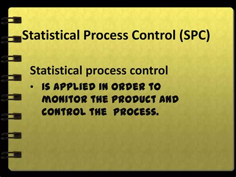 Statistical Process Control Spc Ppt Free Download