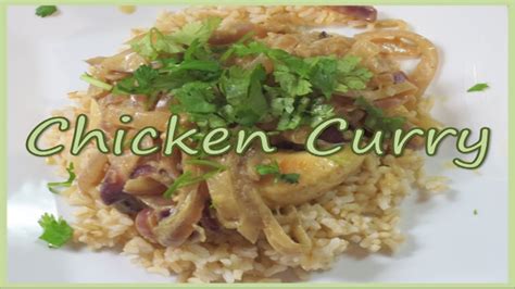 Spicy Chicken Curry Quick And Easy Weight Watchers Recipe Youtube