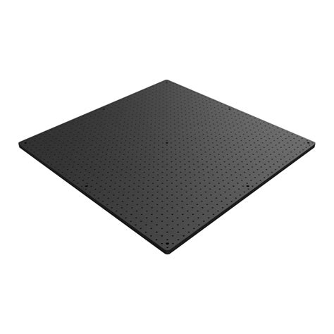 36 In X 36 In X 34 In Thick Aluminum Optical Breadboard