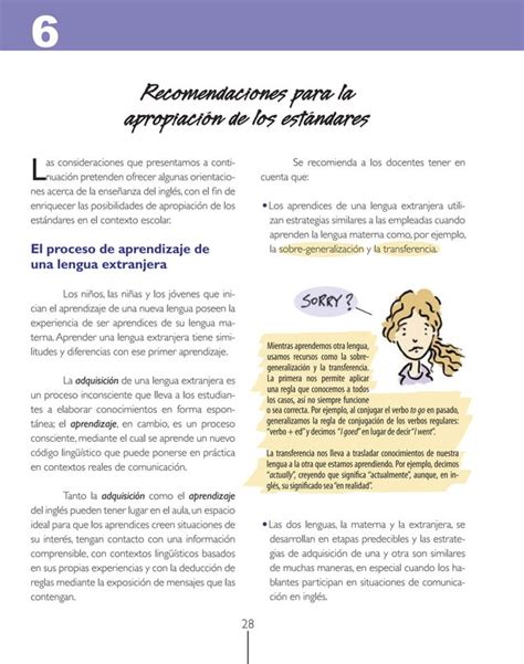 Est Ndares B Sicos De Competencias En Lenguas Extranjeras Ingl S Pdf