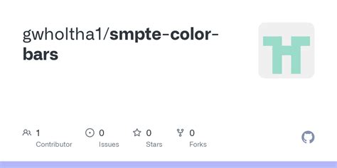 GitHub - gwholtha1/smpte-color-bars