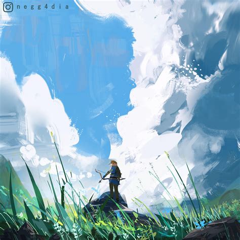 botw art hope  captures  essence   game