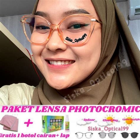 Jual Frame Kacamata Cat Eye Kacamata Minus Photocromic Kacamata