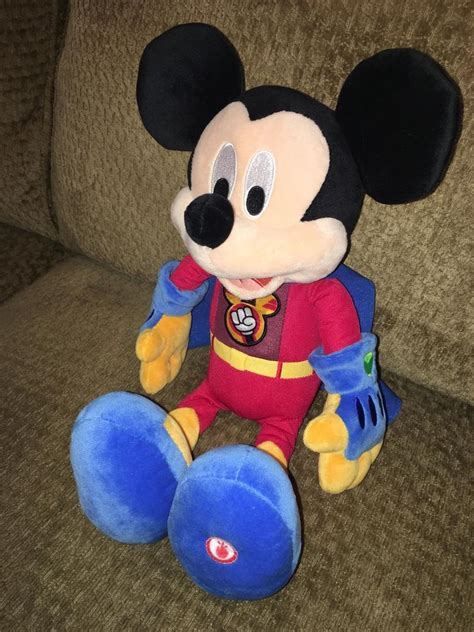 Stuffed Animals And Plush Toys Toys Disney Hallmark Super Mickey Mouse