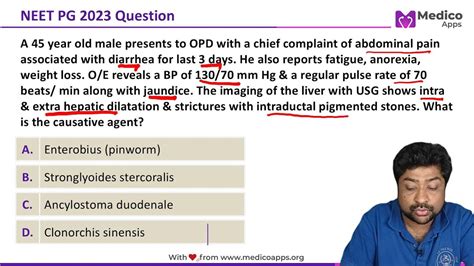 Solve NEET PG 2023 Clinical Case Study From Microbiology YouTube