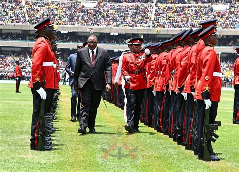 Kdf Conducts State Ceremonial Duties During Inauguration Of Kenyas