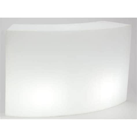 Bar Lumineux Snack Led Rgb Slide Blanc Made In Design