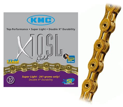 KMC X10SL 10 Speed Chain Jenson USA