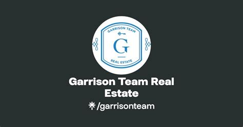 Garrison Team Real Estate Instagram Facebook Linktree