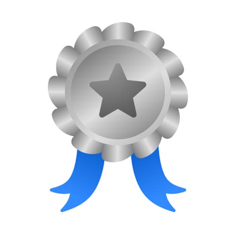 Silver Badge Free Sports And Competition Icons