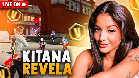 Kitana Revela Jogando Inscritos Live Da Kitana Free