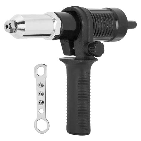 Set Electric Rivet Adapter Cordless Drill Adapter Insert Nut Tool