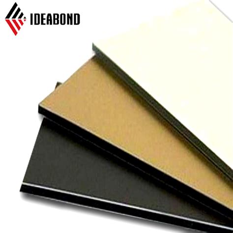 Ideabond Alucobond Supplier For Outdoor Pvdf Black Alucobond From