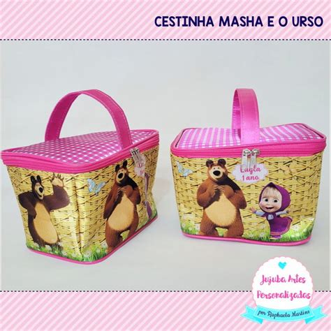 Masha E O Urso Compre Produtos Personalizados No Elo7