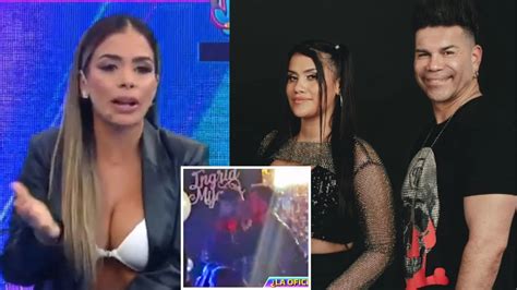 Vanessa López se pronuncia por ampay de Tomate Barraza con Ingrid