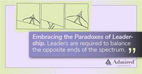 Embracing The Paradoxes Of Leadership Admired Leadership