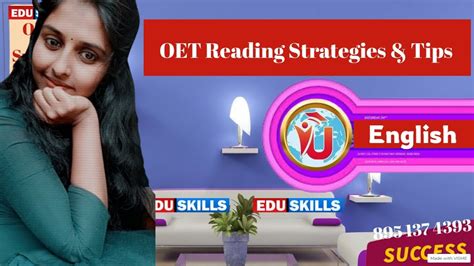 Edu Skills Oet Reading Listening Strategies Tips By Anju Sunny