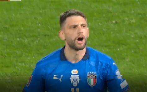 Italia Vs Macedonia Domenico Berardi E Lincredibile Opzione Gol Che