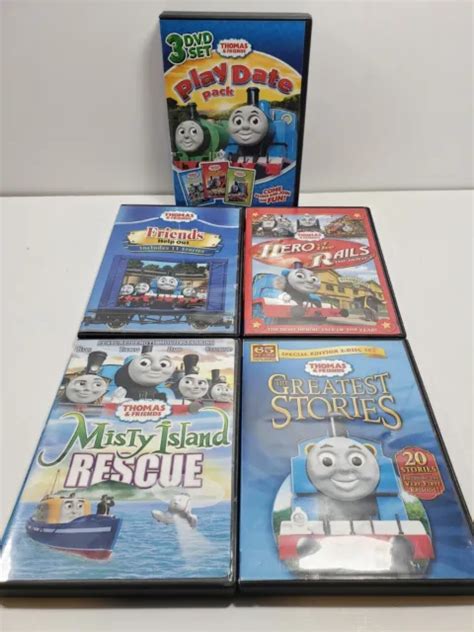 THOMAS AND FRIENDS 8 dvd lot £22.16 - PicClick UK