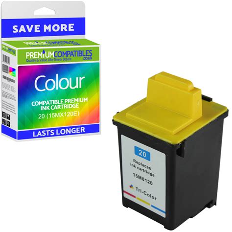 Premium Remanufactured Lexmark 20 Colour Ink Cartridge 15mx120e