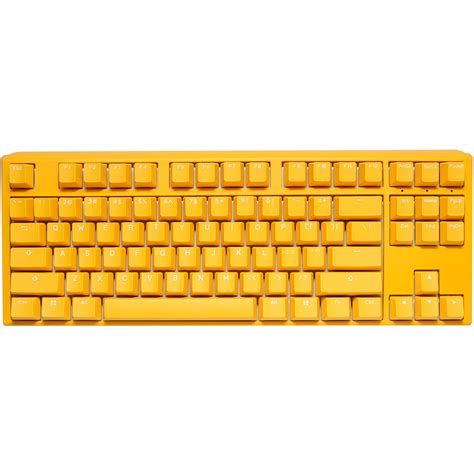 Ducky Channel One Tkl Yellow Cherry Mx Black Clavier Pc Ldlc