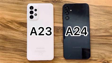 Samsung Galaxy A23 4g Vs Samsung Galaxy A24 4g Youtube