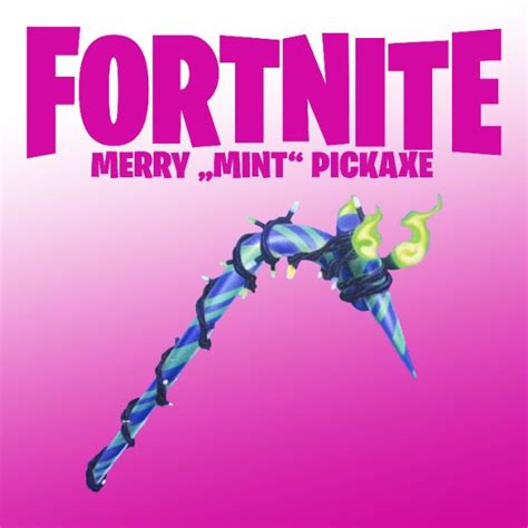 Code Fortnite Minty Pickaxe Rare Game Items Gameflip