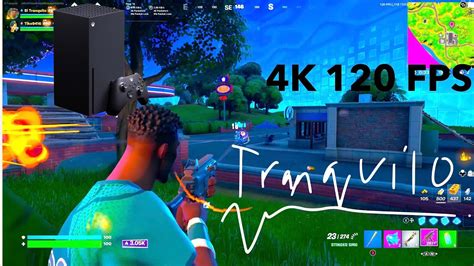 Fortnite Xbox Series X 4k 120fps Youtube