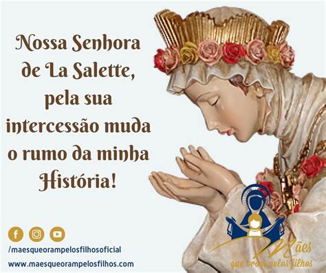 Nossa Senhora de La Salette Movimento Mães que Oram pelos Filhos